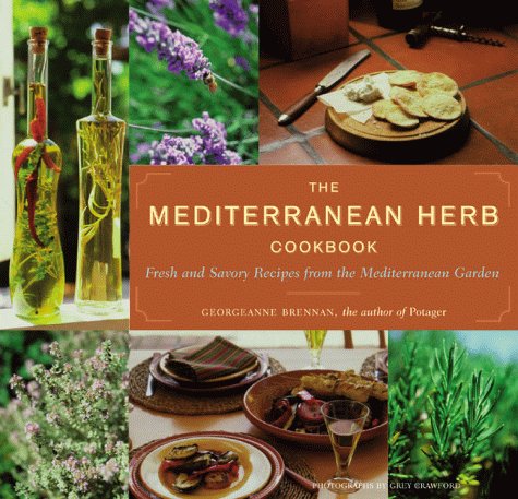 The Mediterranean Herb Cookbook Cover