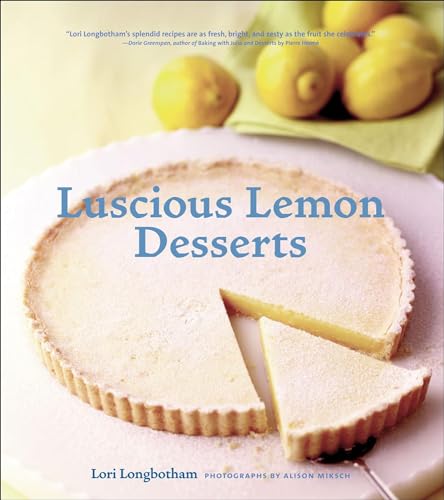 Luscious lemon desserts Cover