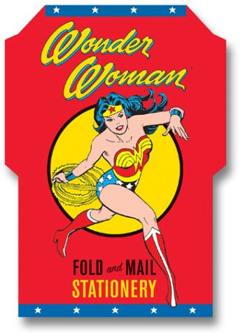 Wonder Woman Fold and Mail Stationery Cover