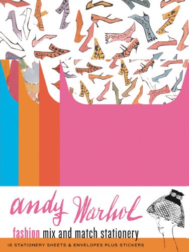 Andy Warhol Fashion Mix and Match Stationery Cover