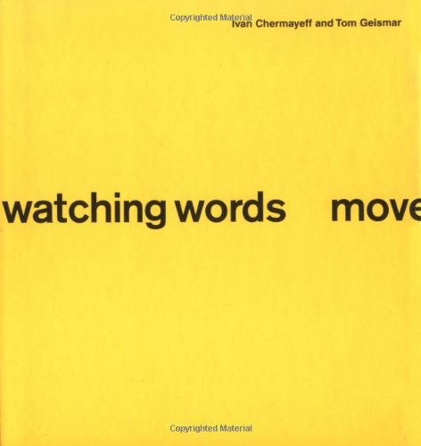 Watching words move Cover
