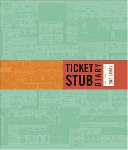 Ticket Stub Diary Cover