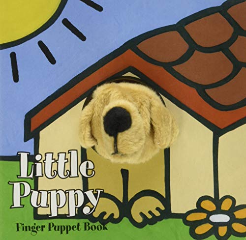 Little Puppy Finger Puppet Book Cover