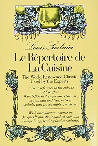 Le Répertoire de La Cuisine Cover