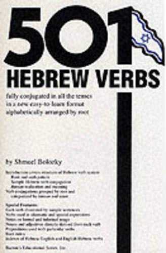 501 Hebrew verbs Cover