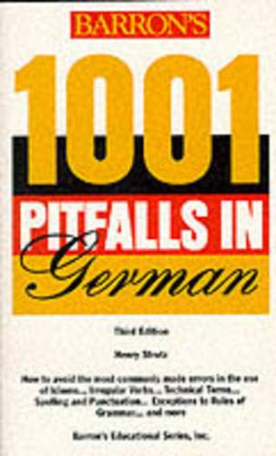 Barron's 1001 pitfalls in German Cover