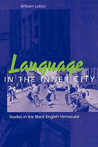 Language in the inner city Cover