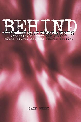 Behind the disappearances Cover