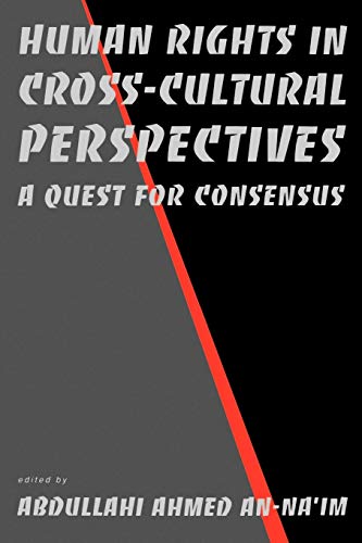 Human Rights in Cross-Cultural Perspectives (Pennsylvania Studies in Human Rights) Cover