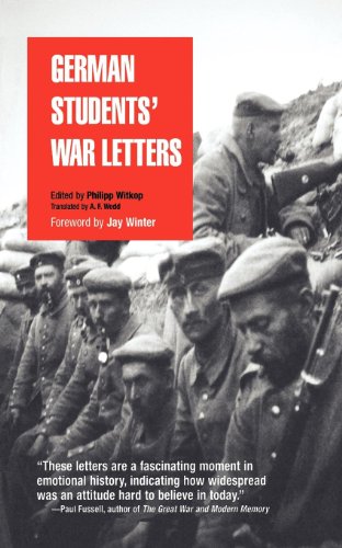 German students' war letters Cover