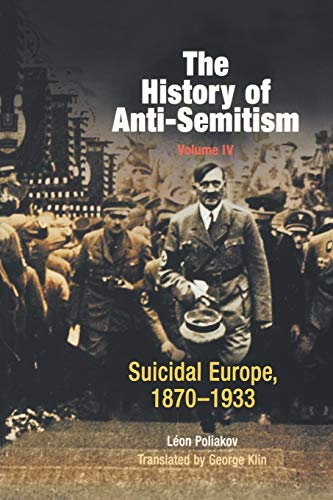 The history of anti-semitism Cover