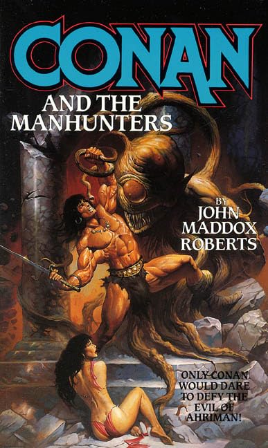Conan and the Manhunters Cover