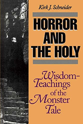 Horror and the holy Cover