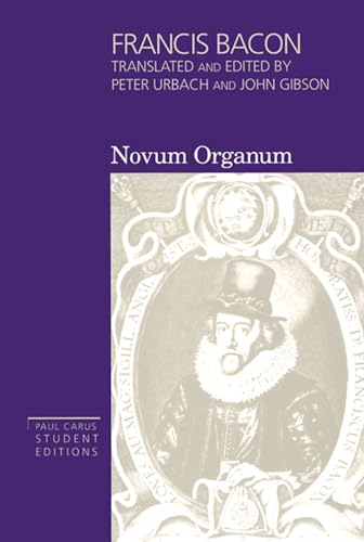 Novum organum ; with other parts of the great instauration Cover