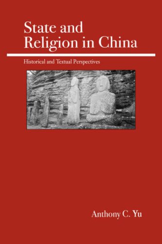 State And Religion In China Cover