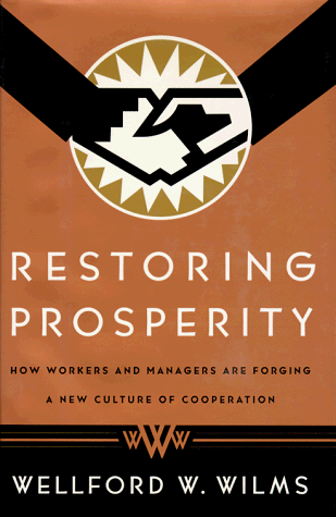 Restoring prosperity Cover