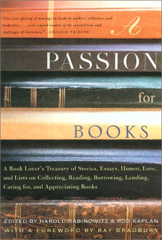 A passion for books Cover