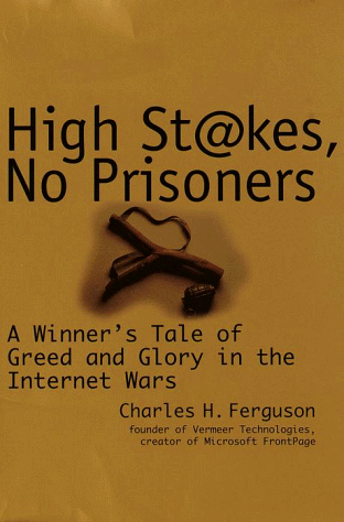 High stakes, no prisoners Cover