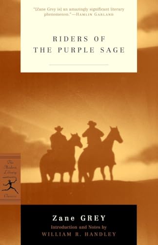 Riders of the purple sage Cover