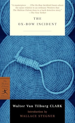 The Ox-Bow Incident (Modern Library Classics) Cover