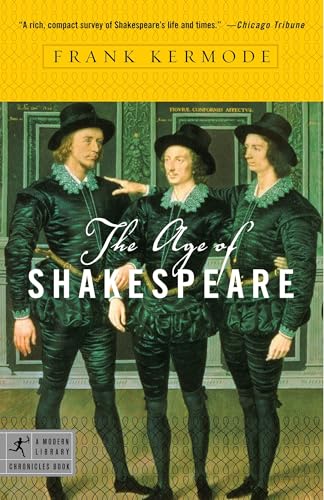 The Age of Shakespeare (Modern Library Chronicles) Cover