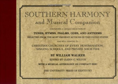 The Southern Harmony and Musical Companion Cover