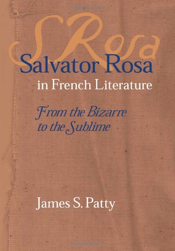 Salvator Rosa In French Literature Cover