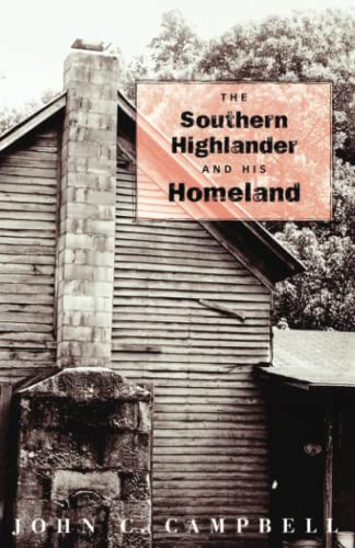The southern highlander & his homeland Cover
