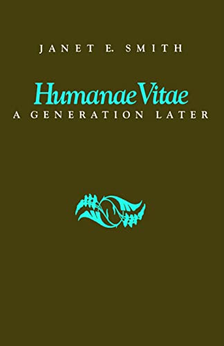 Humanae vitae, a generation later Cover