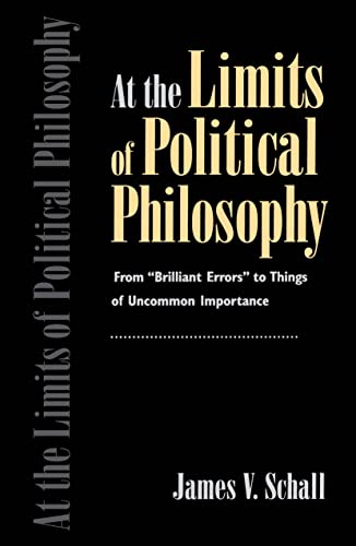 At the Limits of Policical Philosophy Cover