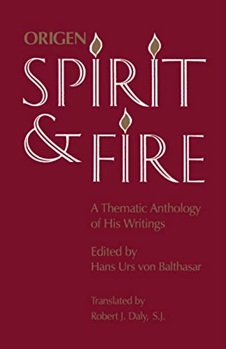 Origen, spirit and fire Cover