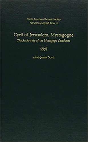 Cyril of Jerusalem, Mystagogue Cover