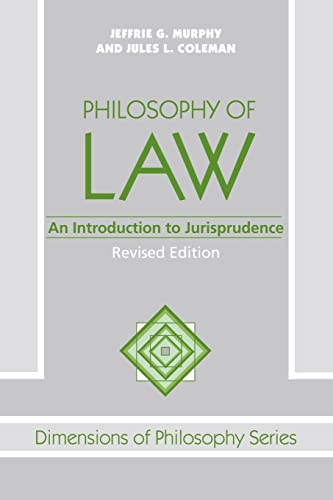 Philosophy of law Cover