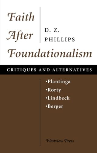Faith after foundationalism Cover