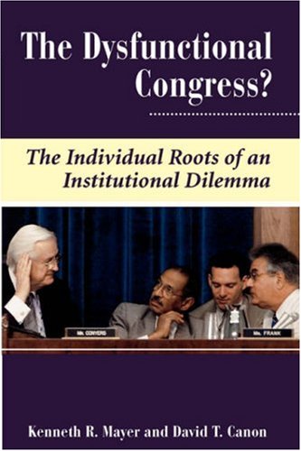 The Dysfunctional Congress? Cover