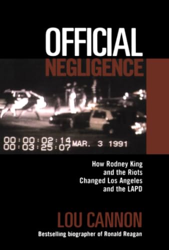 Official Negligence  Cover