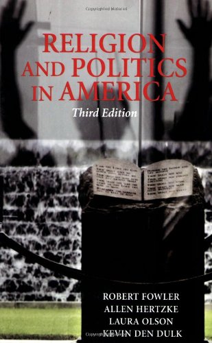 Religion and Politics in America Cover
