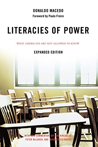 Literacies of Power Cover