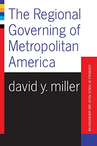 The Regional Governing of Metropolitan America Cover