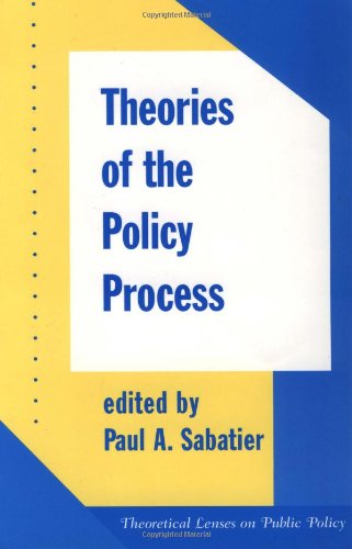 Theories of the policy process Cover