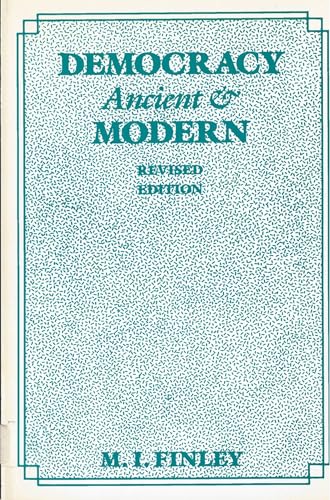 Democracy ancient and modern Cover