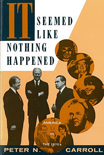 It seemed like nothing happened Cover