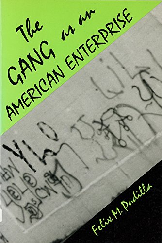 The gang as an American enterprise Cover