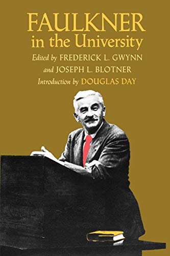 Faulkner in the university Cover