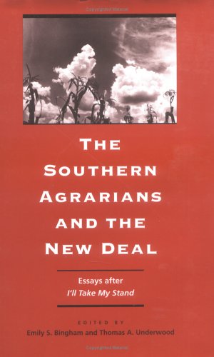 The Southern Agrarians and the New Deal Cover