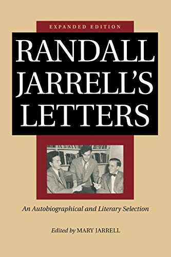 Randall Jarrell's letters Cover