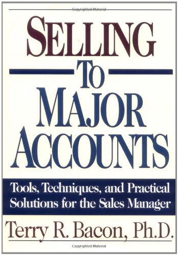 Selling to Major Accounts Cover