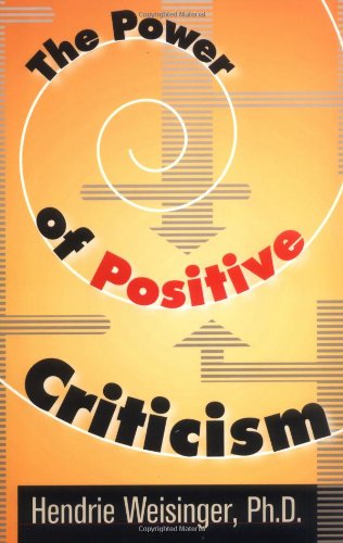 The power of positive criticism Cover