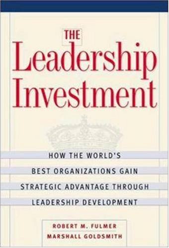 The leadership investment Cover