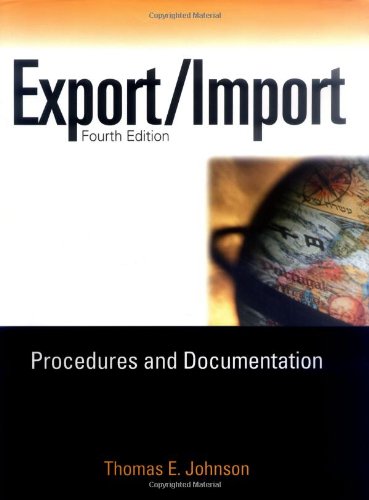Export/Import Procedures and Documentation (Export/Import Procedures & Documentation) Cover